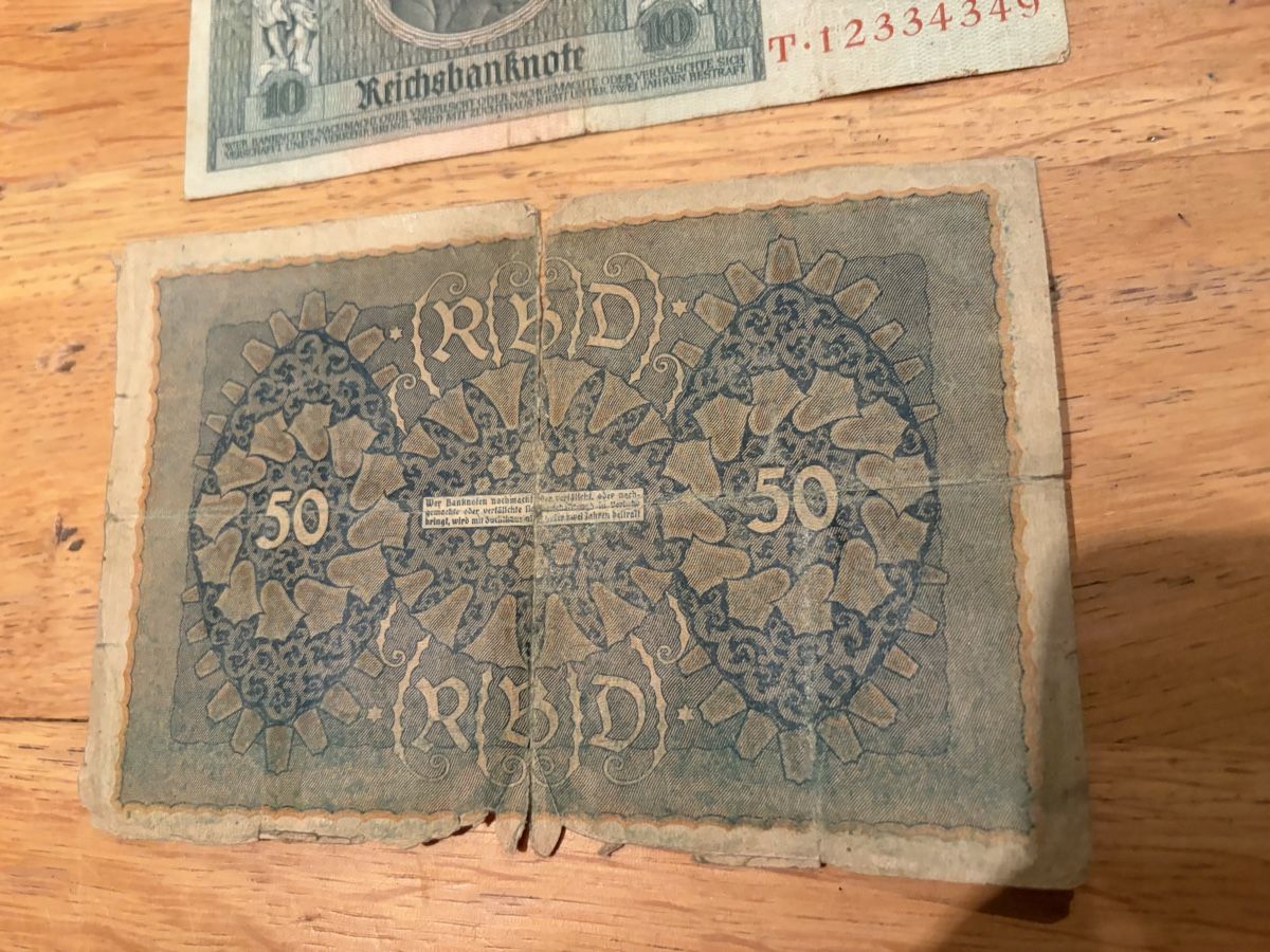 Billets de banque: billets de banque allemands historiques – D'occasion à Echallens par JAR69 5