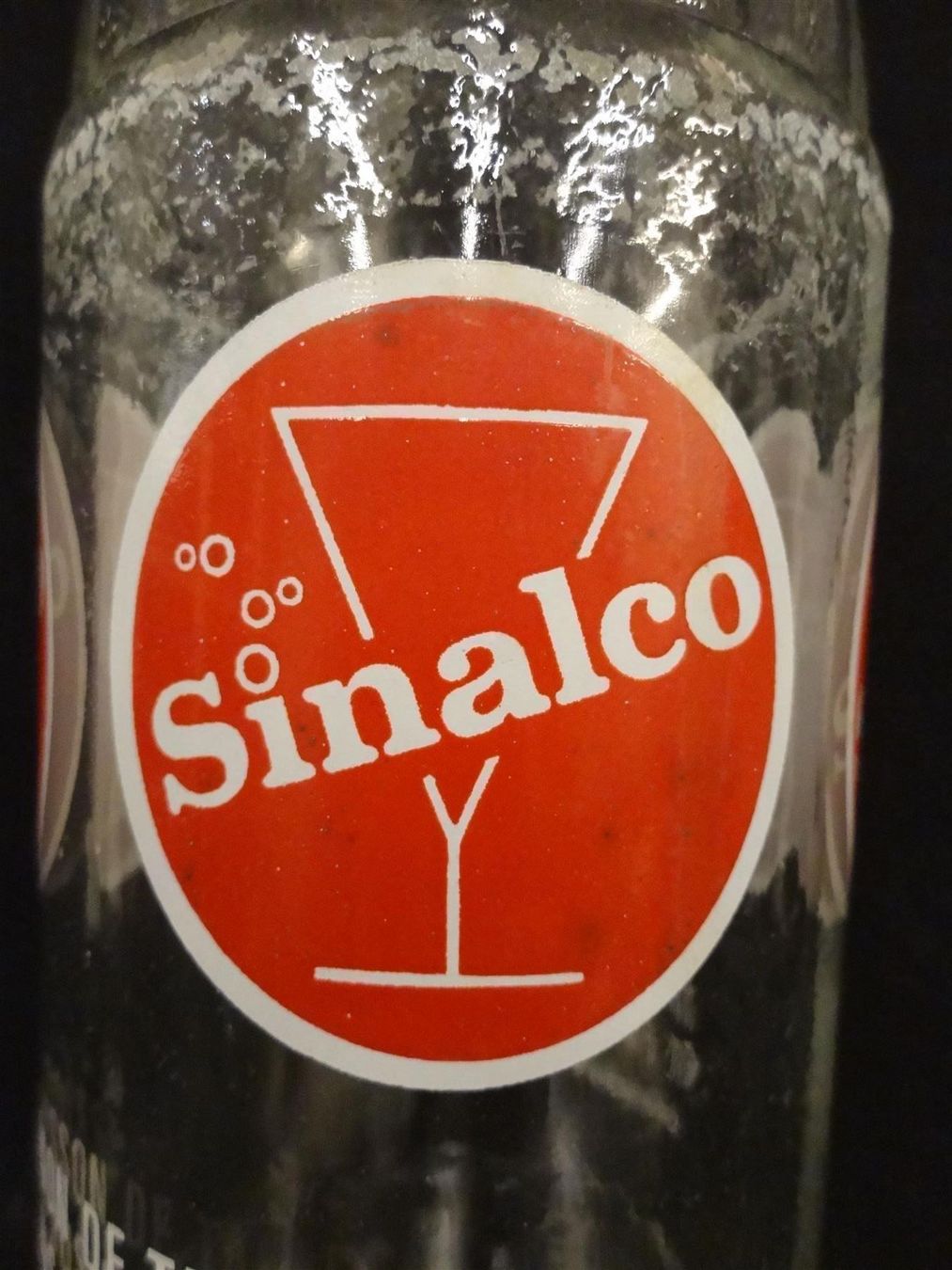 Sinalco Gläser, Krüge & Flaschen: alte Flasche SINALCO 1970 ungeeicht – Gebraucht aus Kerzers von Flaschenposten 3