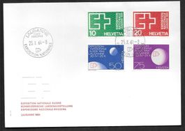 Sonderbrief S. 575 Expo Poste Principale Lausanne 25.10.1964