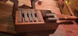 Jasskarten / Spielkarten Halter mit Schraubzwinge