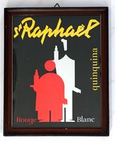St-Raphaël - Gerahmte Werbung / Publicité encadrée  1950