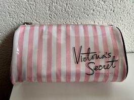 Victoria's Secret Necessaire pink/weiss gestreift
