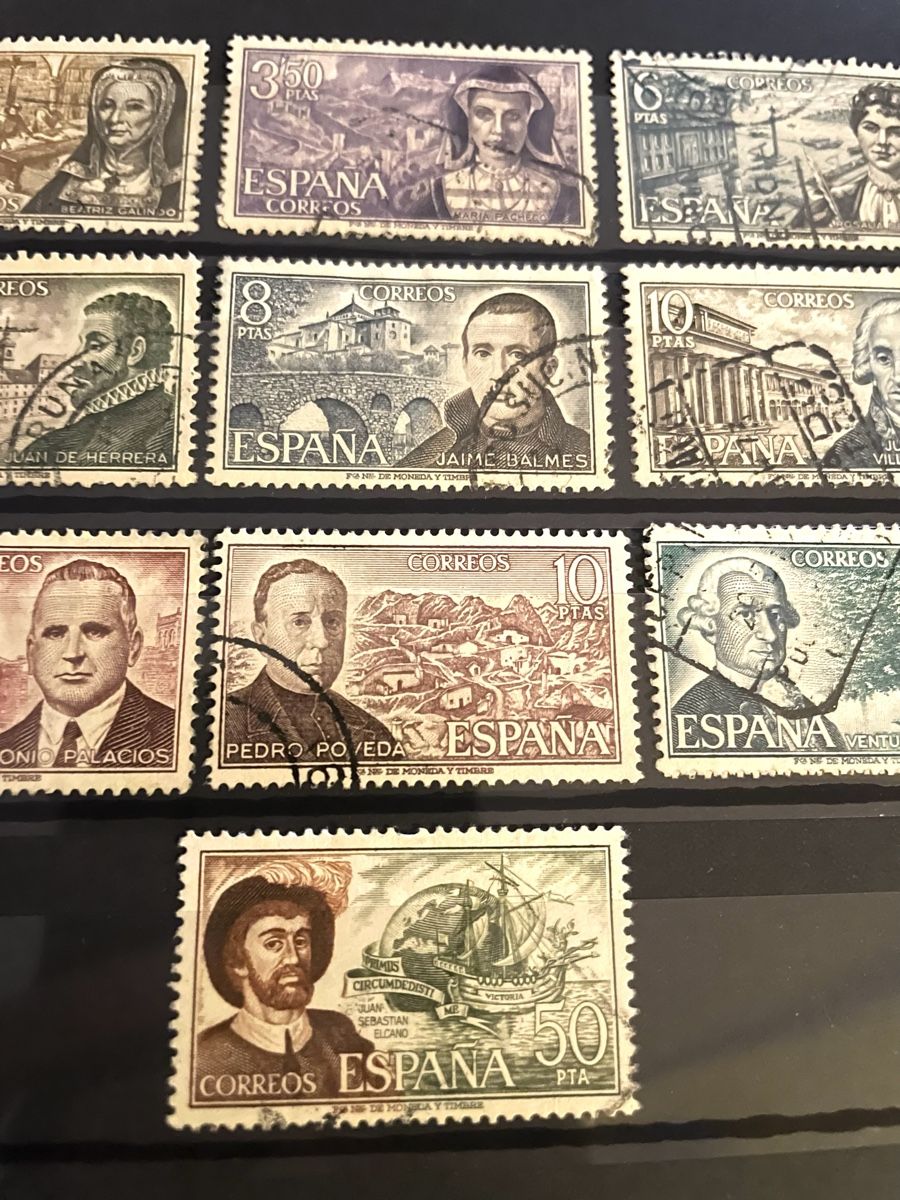 Alle Briefmarken: Briefmarken Set Spanien, 10 verschiedene, gebraucht – Gebraucht aus Buchs AG von fpatricia 3