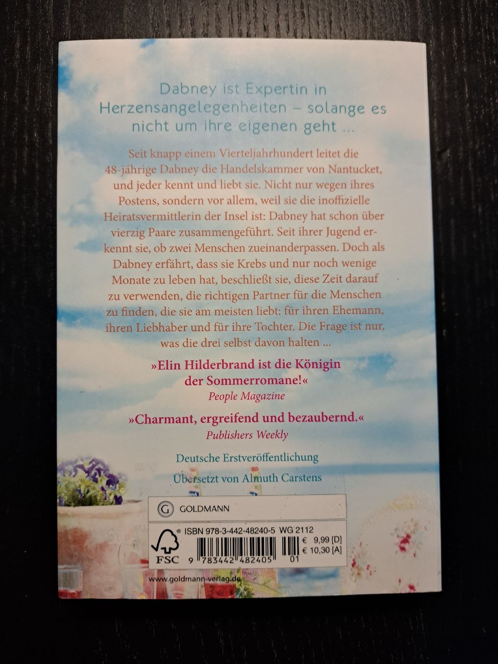 Bücher: Das Sommerversprechen / Elin Hildebrand / Roman – Gebraucht aus Ottenbach von Rasenmaeeher 1