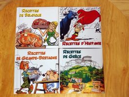 4 livres de cuisine Asterix TBE 