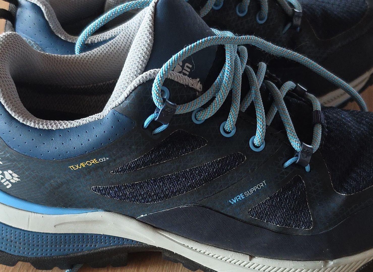 Jack Wolfskin Scarpe da uomo: Wanderschuhe Jack Wolfskin blau – Usato da Grosswangen venduto da DenChey 4