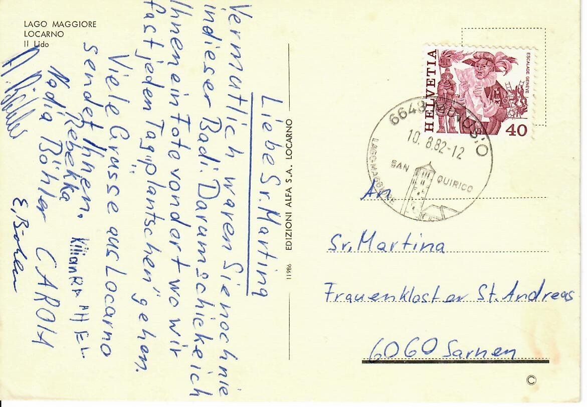 Cartes postales: Lido - Locarno – D'occasion à Hochdorf par Ziegel-16 1