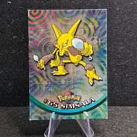 Pokemon Topps Holo Foil Blue 1. Edition/Print DE Simsala