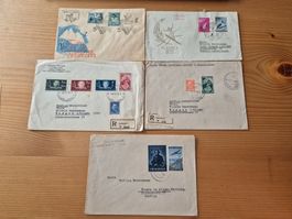 Jugoslavien Briefe gelaufen Zustand gemäss Bilder