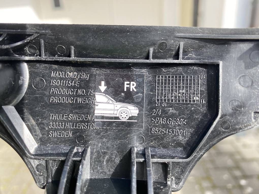 Thule Portapacchi: Thule Dachträger – Usato da Volketswil venduto da mar_b99n 3