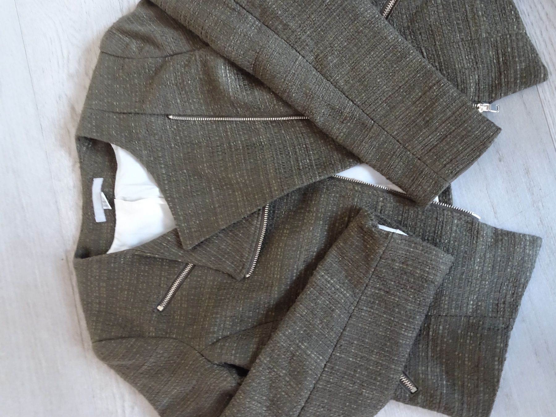 Giacche: Jacke mit Reissverschluss braun Gr. M – Nuovo (secondo la descrizione) da Winterthur venduto da Riiita 2