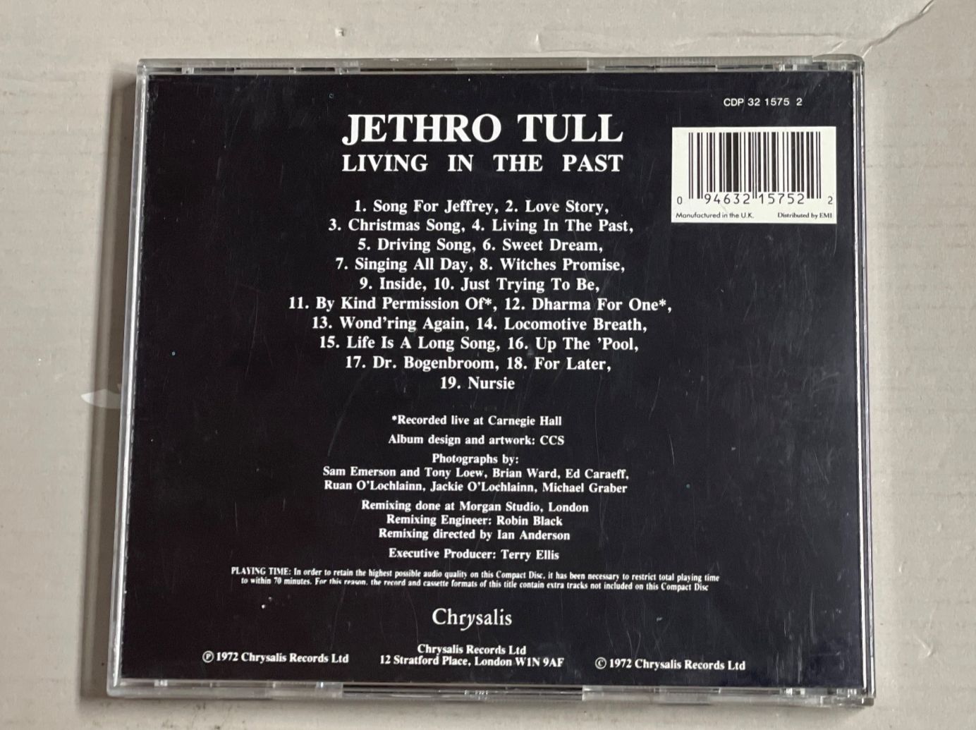 CD: Jethro Tull – Usato da Muri b. Bern venduto da AdidasCollector 1