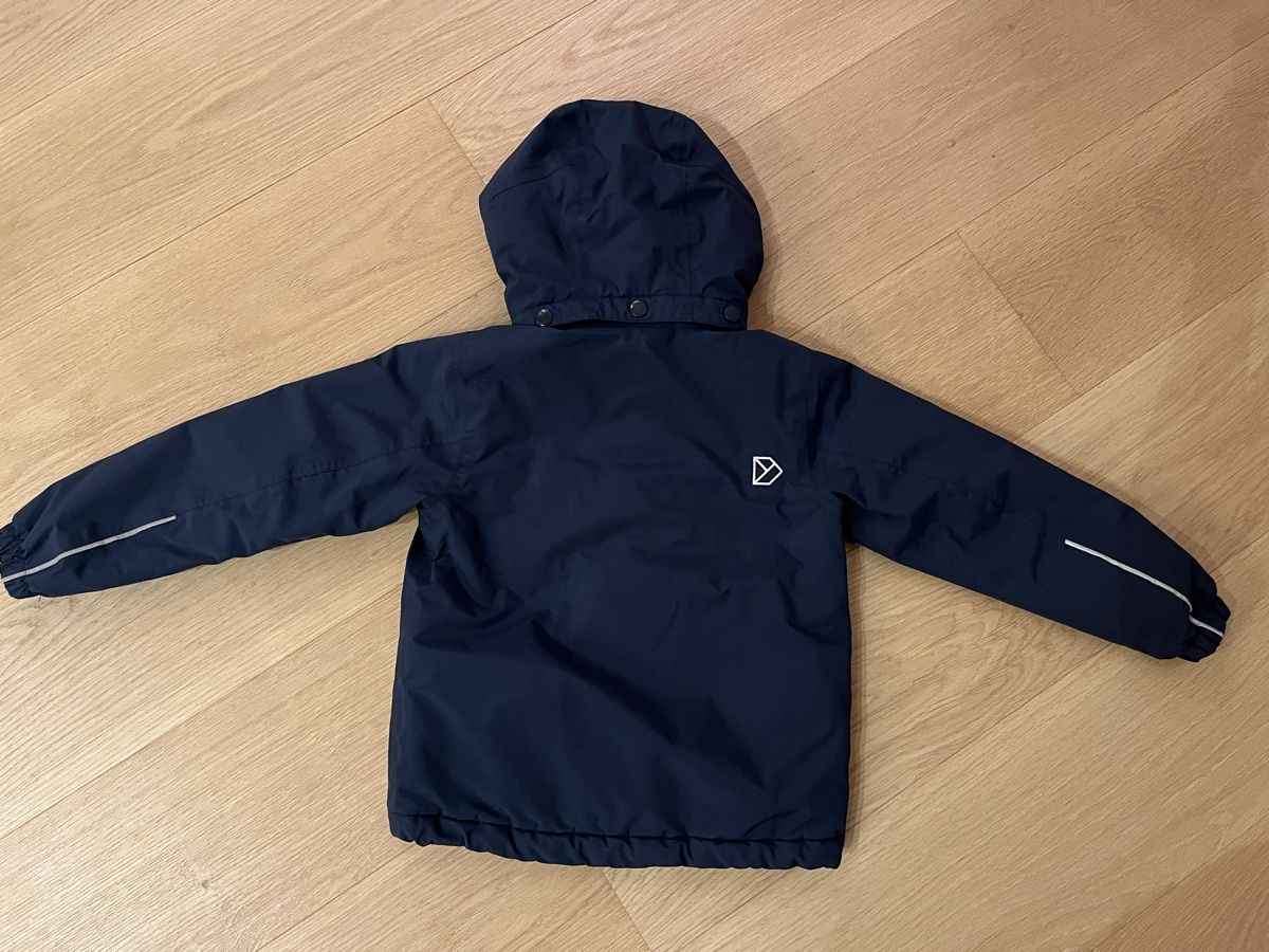 Didriksons Vestes & Manteaux: Kids' Winter Jacket - Navy Blue, Size 110 – D'occasion à Planken par R4gskL7 1