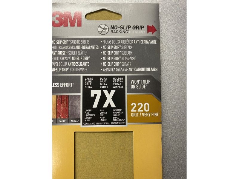 Smerigliatrici & Lucidatrici: Neue 3M Schleiffblätter 220P – Nuovo e nell'imballaggio originale da Necker venduto da liq24 1