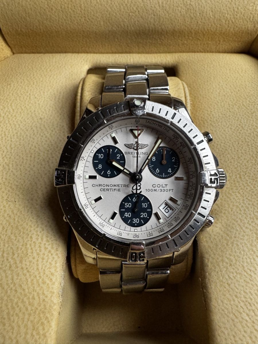 Breitling Orologi: Breitling Colt Chronograph – Usato da Schaffhausen venduto da lemark