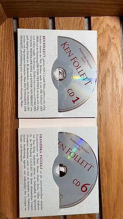 Audiolibri: Ken Follett: Eisfieber | 6 Audio-CDs Thriller – Usato da Aarau venduto da fij_wn2r 1