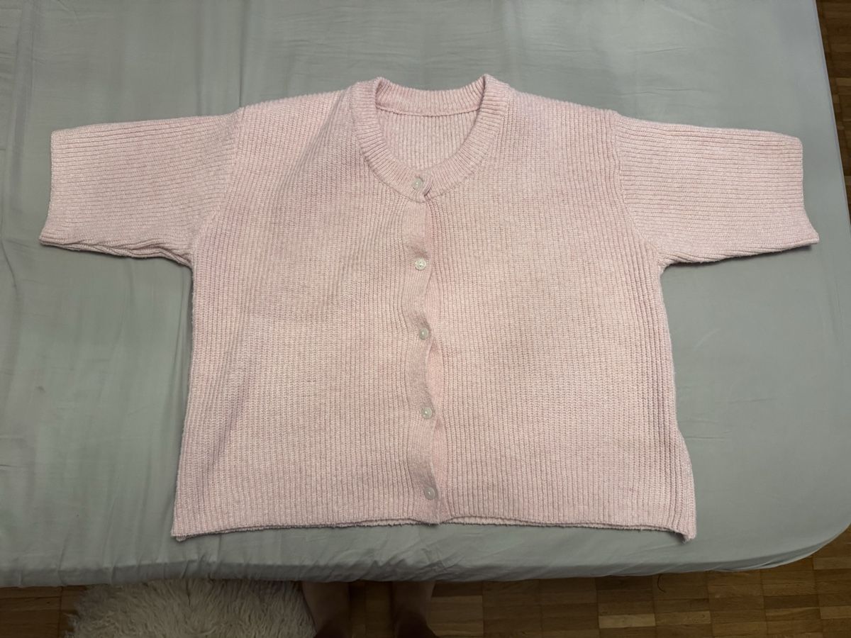 Gilet & Giacche senza maniche: Kurzarm Cardigan Rosa  – Nuovo (secondo la descrizione) da Zürich venduto da sop_9fqf 1