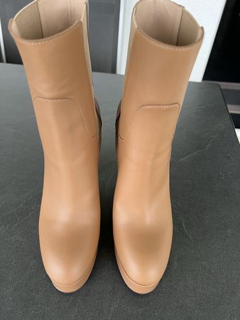 Bottines beige CASADEI Taille 37/1/2 NEU