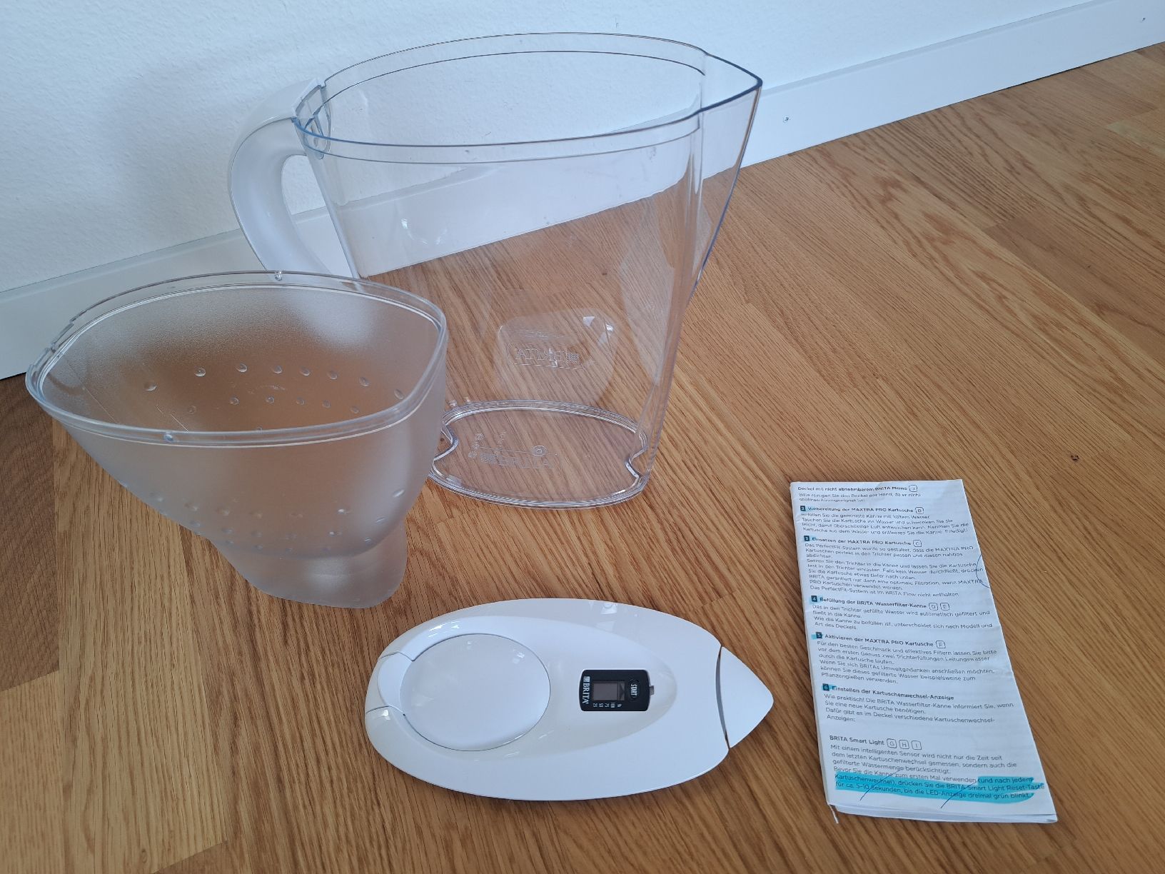 Sanitari: Brita Wasserfilter Krug mit Anzeige weiss – Usato da Murten venduto da ste_s76w 2