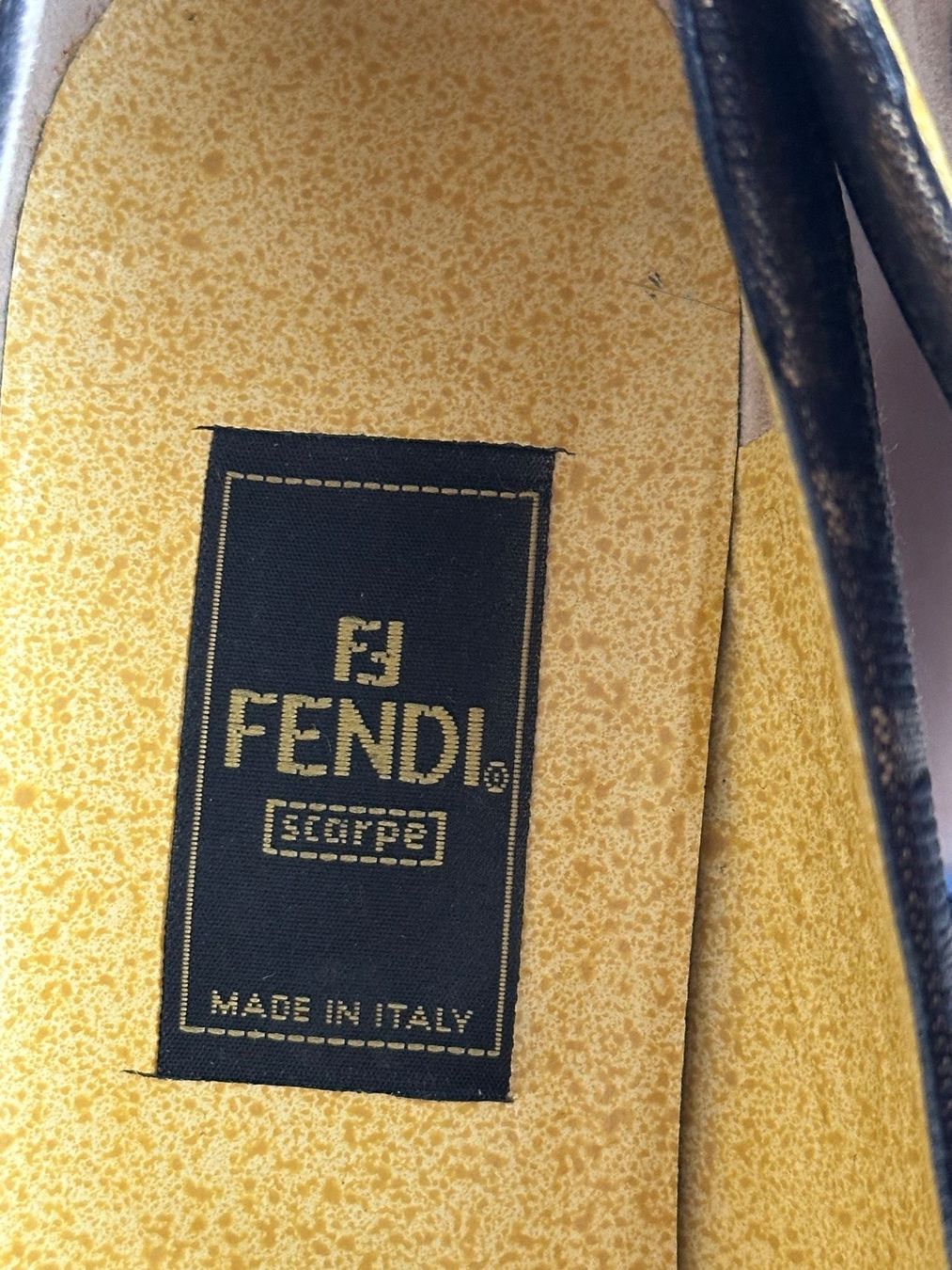 Fendi Damenschuhe: Fendi Vintage Loafer Pumps Zucca Monogram – Gebraucht aus Bern von kbrawho 4