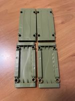 Lego 4x Paneele 5x11x1mit 4 Pinlöchern (64782) olivgrün