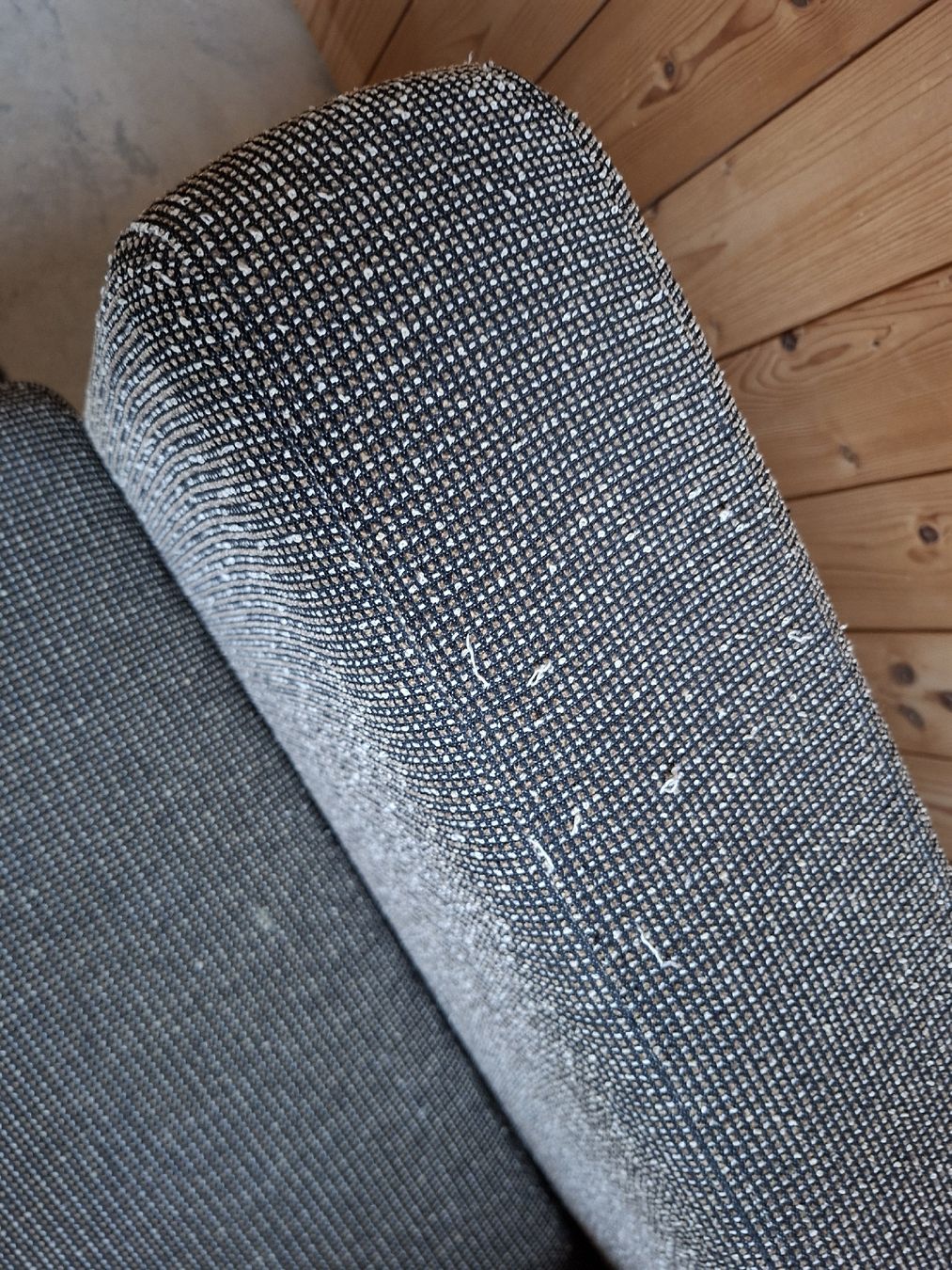 Ikea Divani: Schlafsofa Bettsofa dunkelgrau Zweisitzer – Usato da Willisau venduto da mwi-dev 3