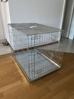 Box cane pieghevole Zooplus in metallo, nuovo