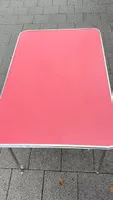 Campingtisch rot/ vintage