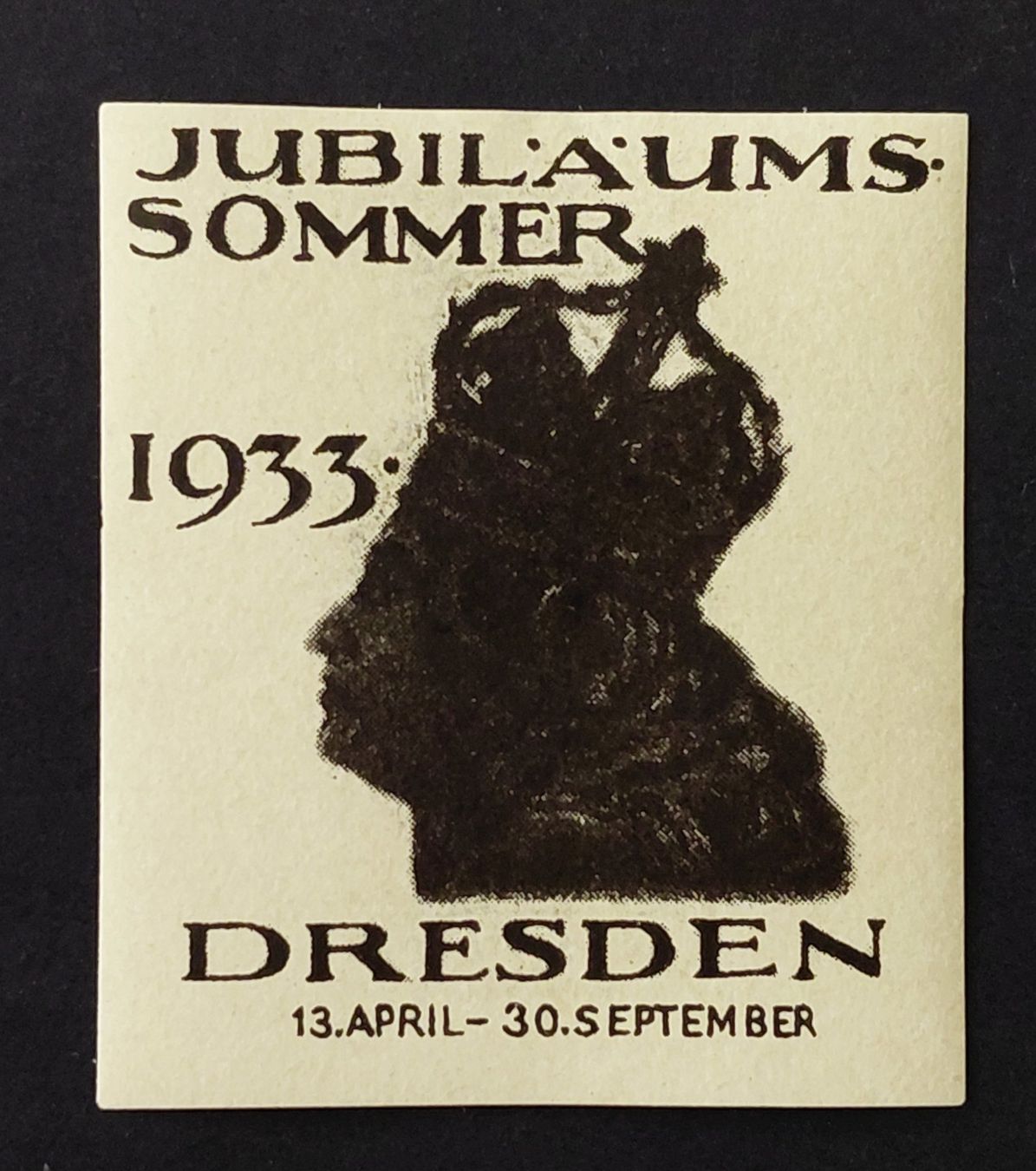 Vignette autostradali: Deutsches Reich - Dresden 1933** – Nuovo (secondo la descrizione) da Luzern venduto da qualifair