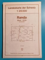 1228 Randa🌞1:25'000 Landeskarte der Schweiz