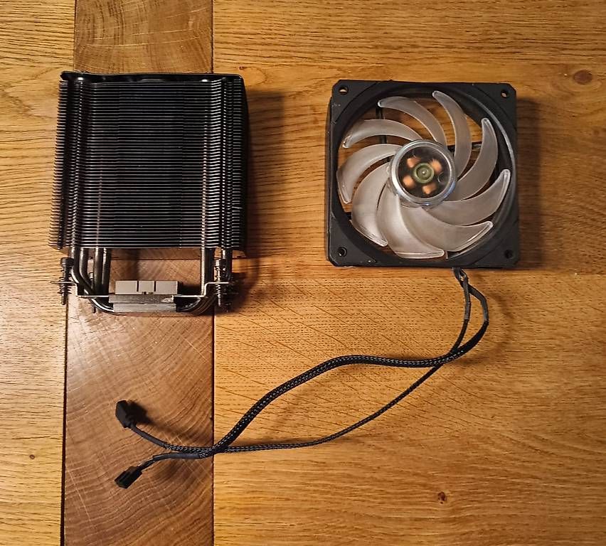 Componenti elettronici: Cooler Master Hyper 212 Black Edition CPU-Kühler – Usato da Sattel venduto da Saegewerk 1