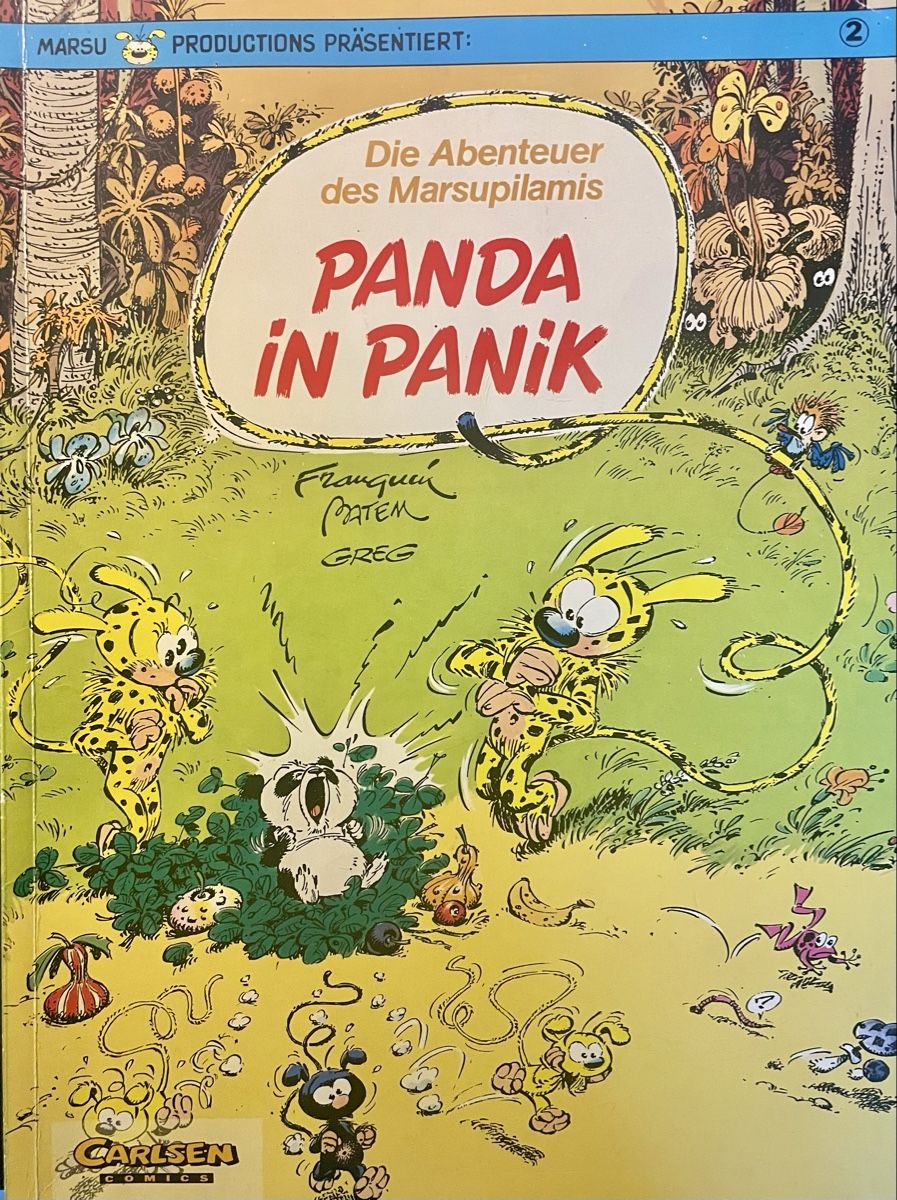 BD: Panda in Panik, Comicheft Carlsen Verlag – D'occasion à Gebertingen par Photographica