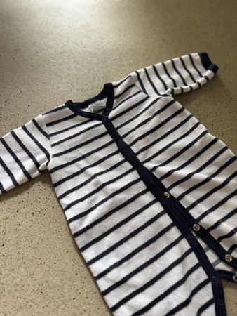 Petit Bateau Strampler 💙🤍⚓️/ Gr. 3M (60 cm)