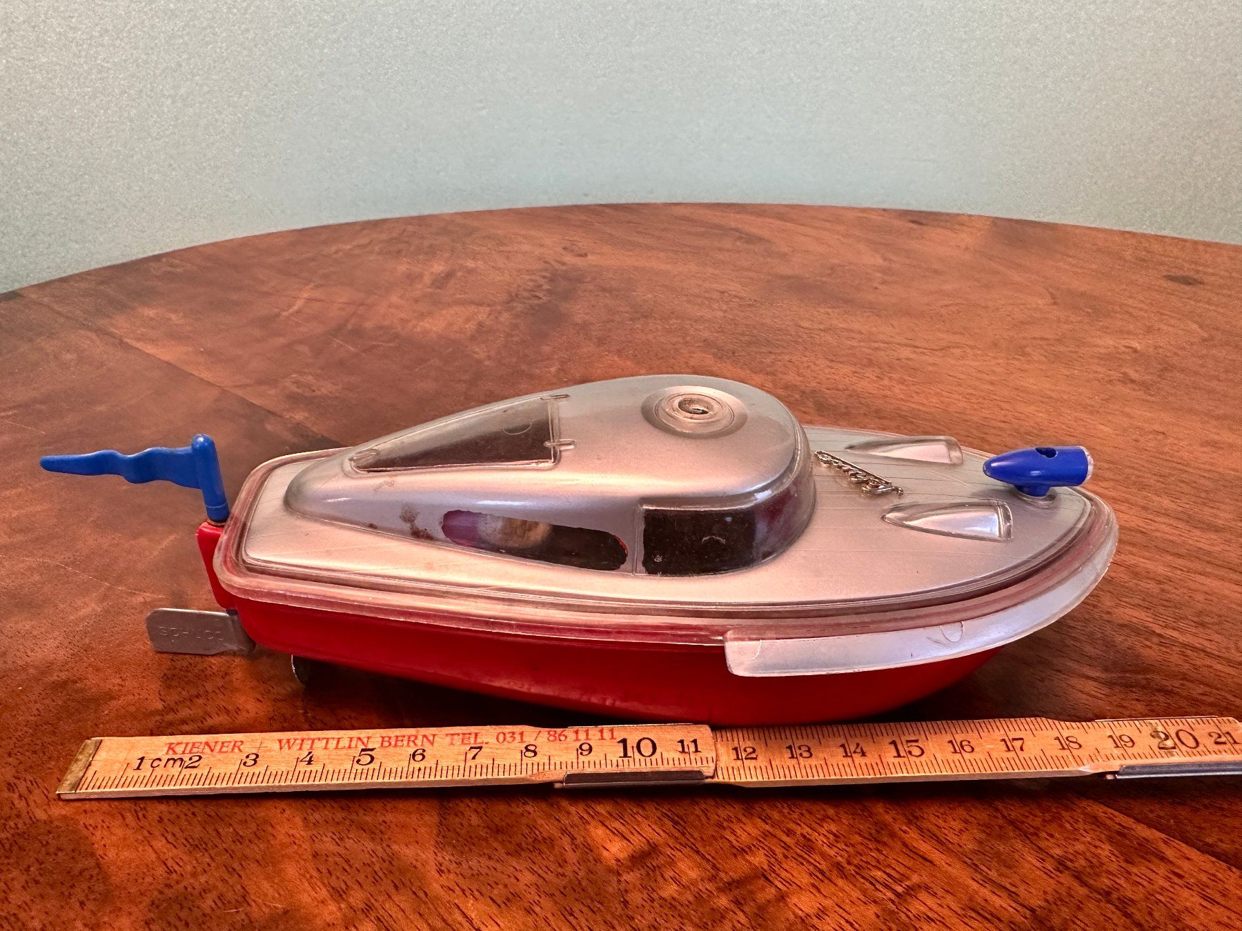 Schuco Giocattoli: Schuco Boot Teleco 3004 – Difettoso da Seuzach venduto da Jage 8