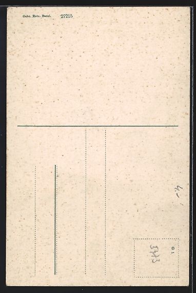 Cartoline postali: St. Gallen, Strasse Schmidgasse mit Pass – Usato da Berlin venduto da bartko-reher 1