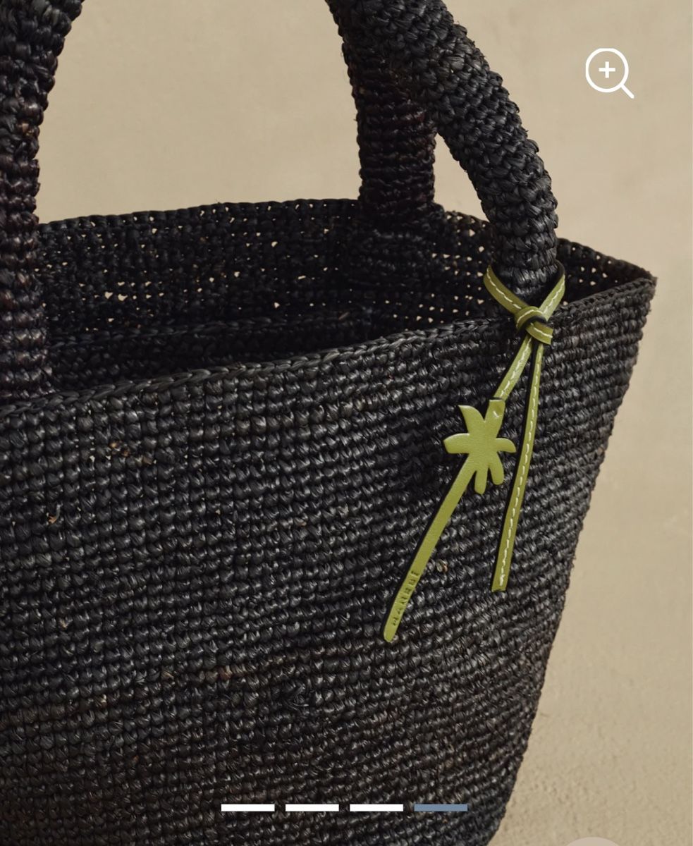 Taschen für Damen: Manebi black Raffia  bag medium size – Neu (gemäss Beschreibung) aus zürich von Ildiavolovesteprada 2