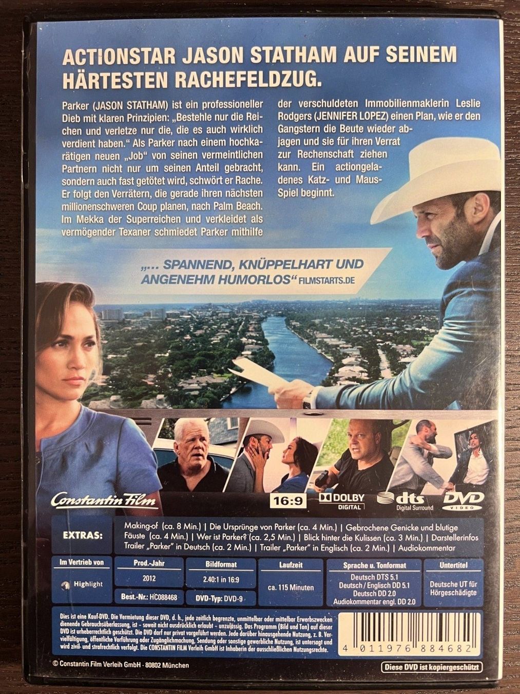 Tutti i DVDs: Parker – Usato da Zürich venduto da FilmFreunde 1