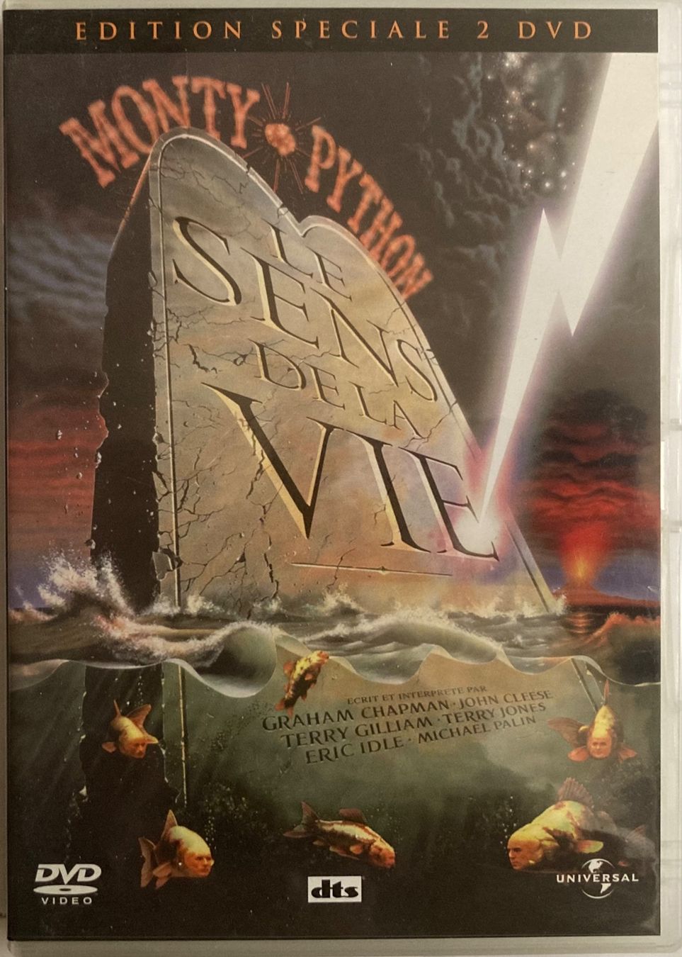 Tutti i DVDs: MONTHY PYTHON - LE SENS DE LA VIE (EDITION SPÉCIALE 2 DVD) – Usato da Poliez-Pittet venduto da Newtown-Records