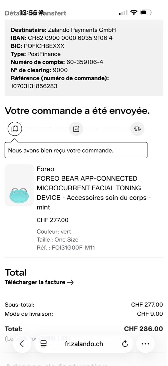 Foreo Soins du visage: Foreo BEAR App-Connected Microcurrent Toning Device – D'occasion à Chamoson par NLo_ 4