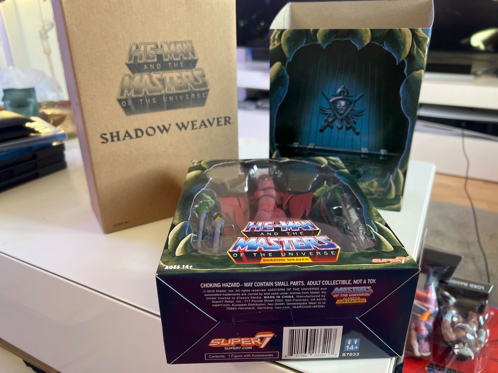Figurine Shadow Weaver (Tenebra) Masters Of The Universe (MOTU) - Collection Altaya N°32 - Occasion
