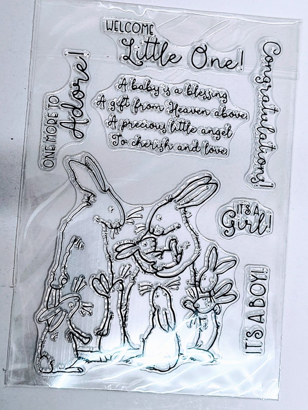 Timbri: Diverse Silikonstempel – Nuovo e nell'imballaggio originale da Würenlingen venduto da Striga