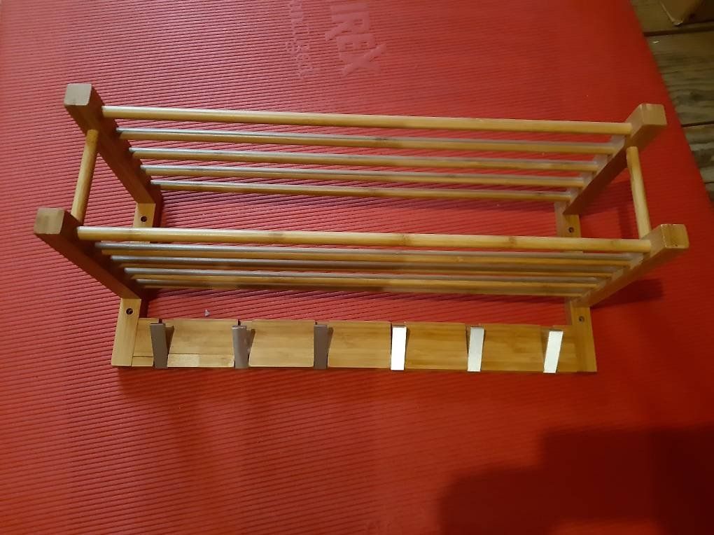 Guardaroba: Holz Garderode mit Hutablage – Usato da Studen SZ venduto da Handwerkstatt9698 1