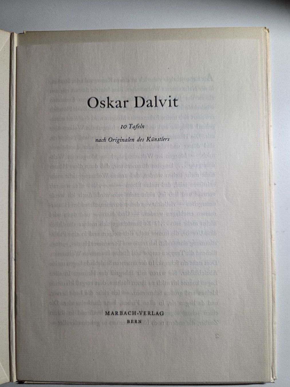 Libri: Oskar Dalvit Kunst Mappe mit Original Litho signiert – Usato da Walterswil BE venduto da Lonitti 1