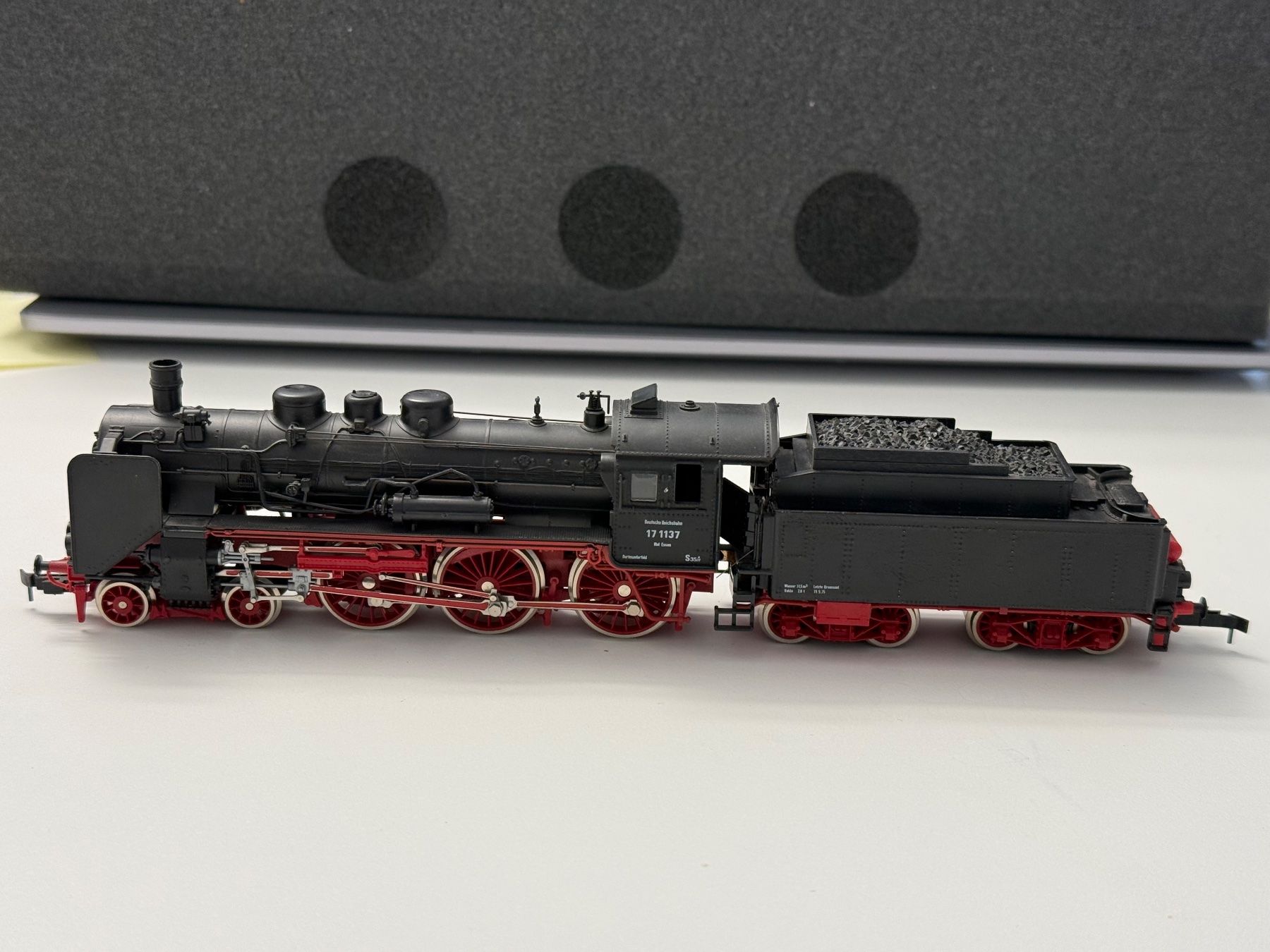 Roco Modellini di ferrovie: Roco DB BR 17 Dampflok / DC HO – Usato da Jonschwil venduto da sutfra12 2