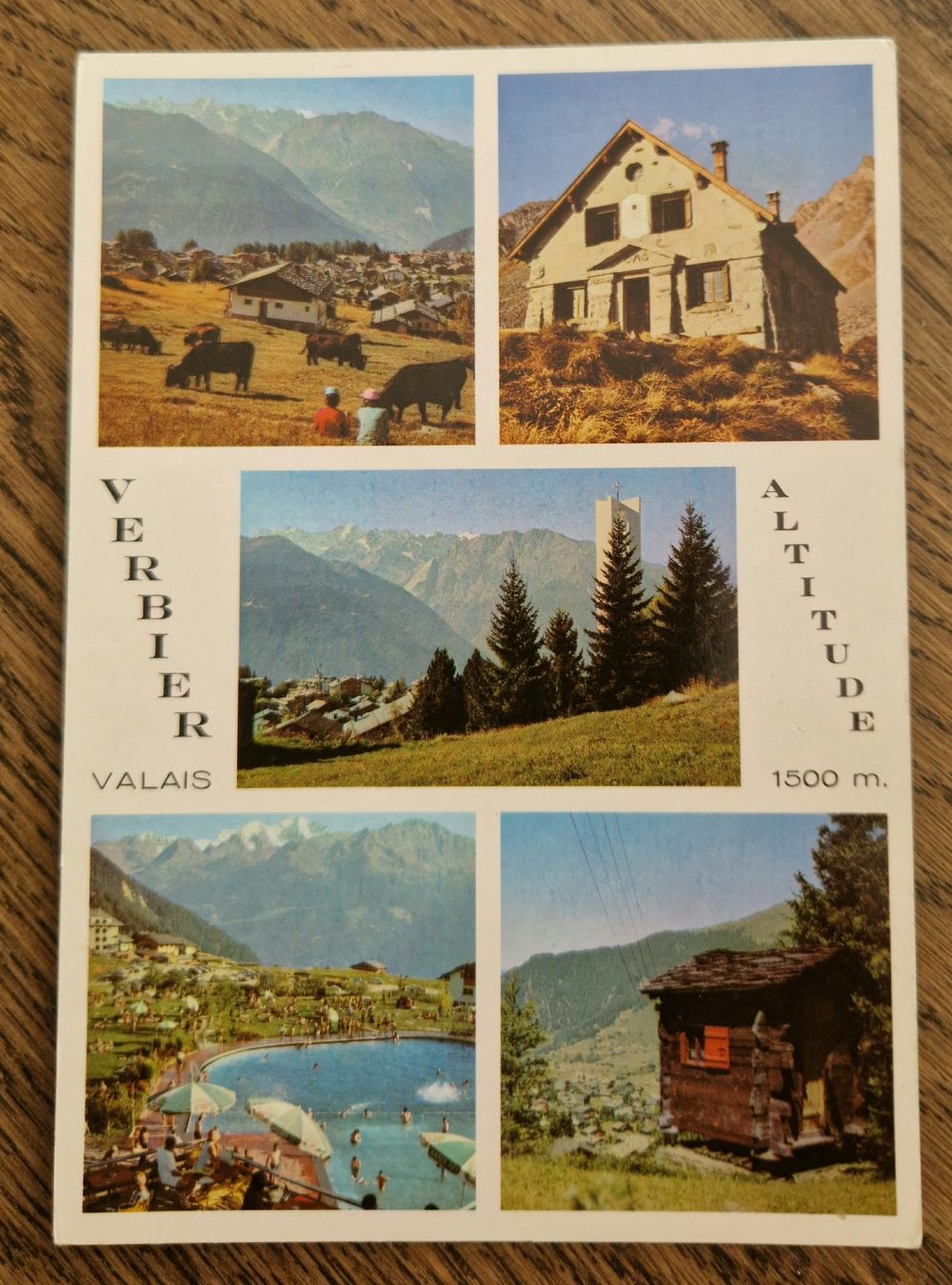 Cartoline postali: Verbier 1970 – Usato da Ebikon venduto da Donar50
