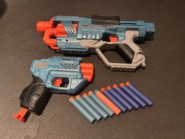 NERF Elite 2.0 Commander RD-6 + Trio TD-3 Blaster mit Darts