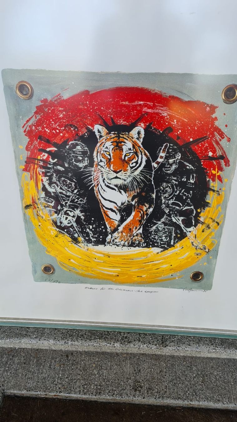 Grafica & Litografie: SCL Tigers Bild – Usato da Aarberg venduto da Maha86 1