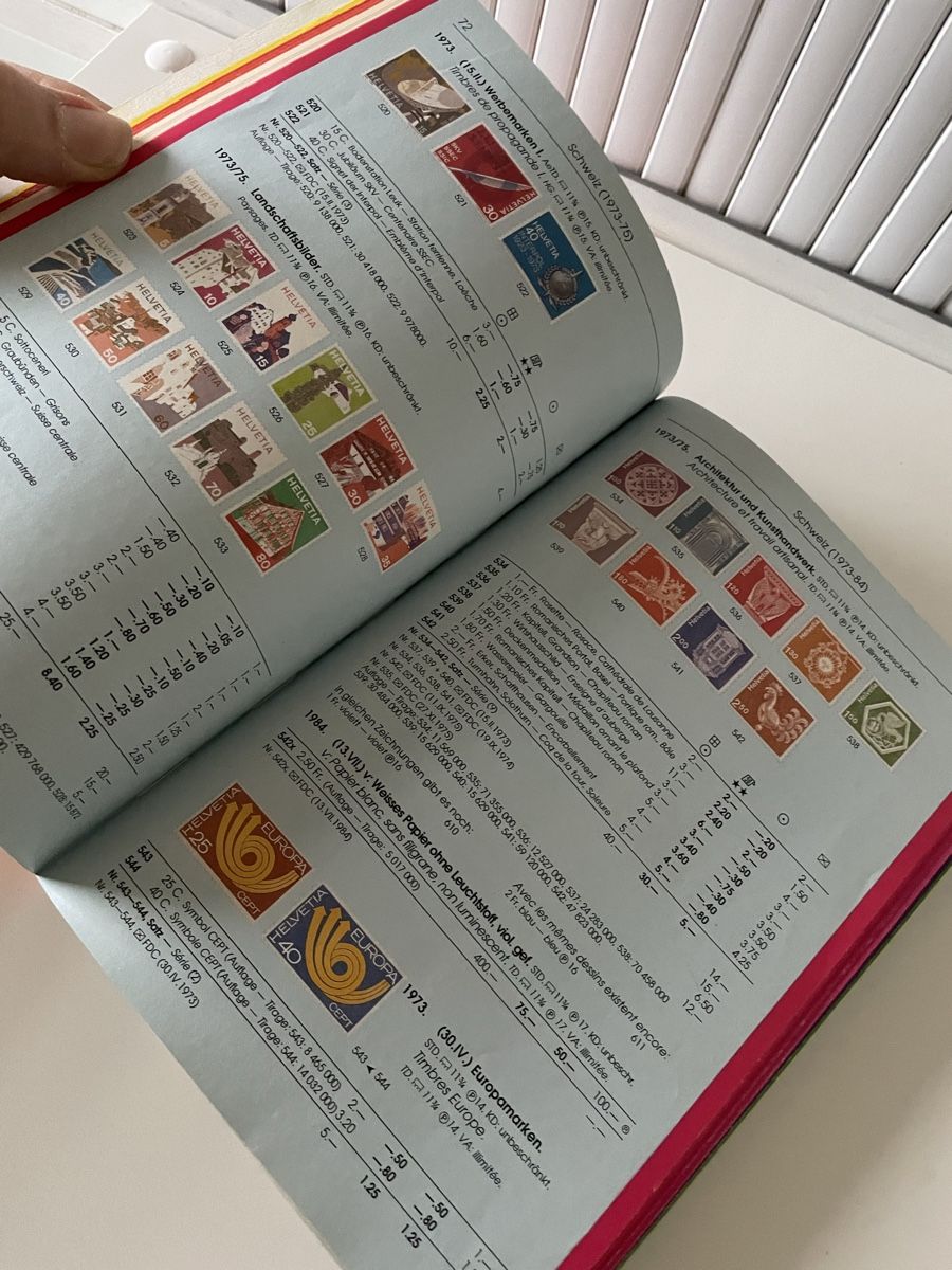 Alle Briefmarken: Briefmarken Katalog Zumstein 1994 – Gebraucht aus Rümlang von euqinom16 3