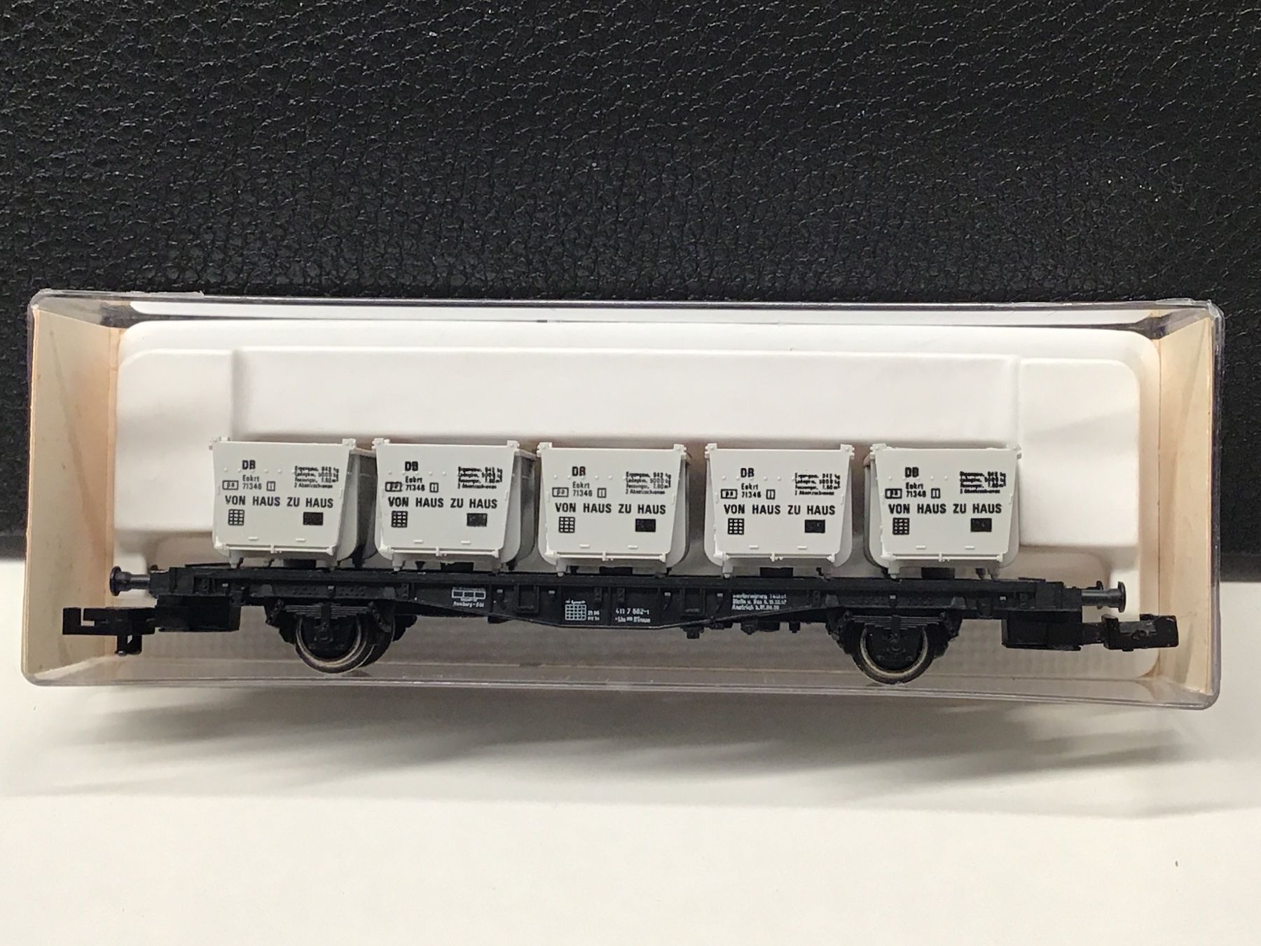 Fleischmann Modellini di ferrovie: Fleischmann 8231 DB Güterwagen Set, Spur N – Usato da Männedorf venduto da Modellbau-wyss