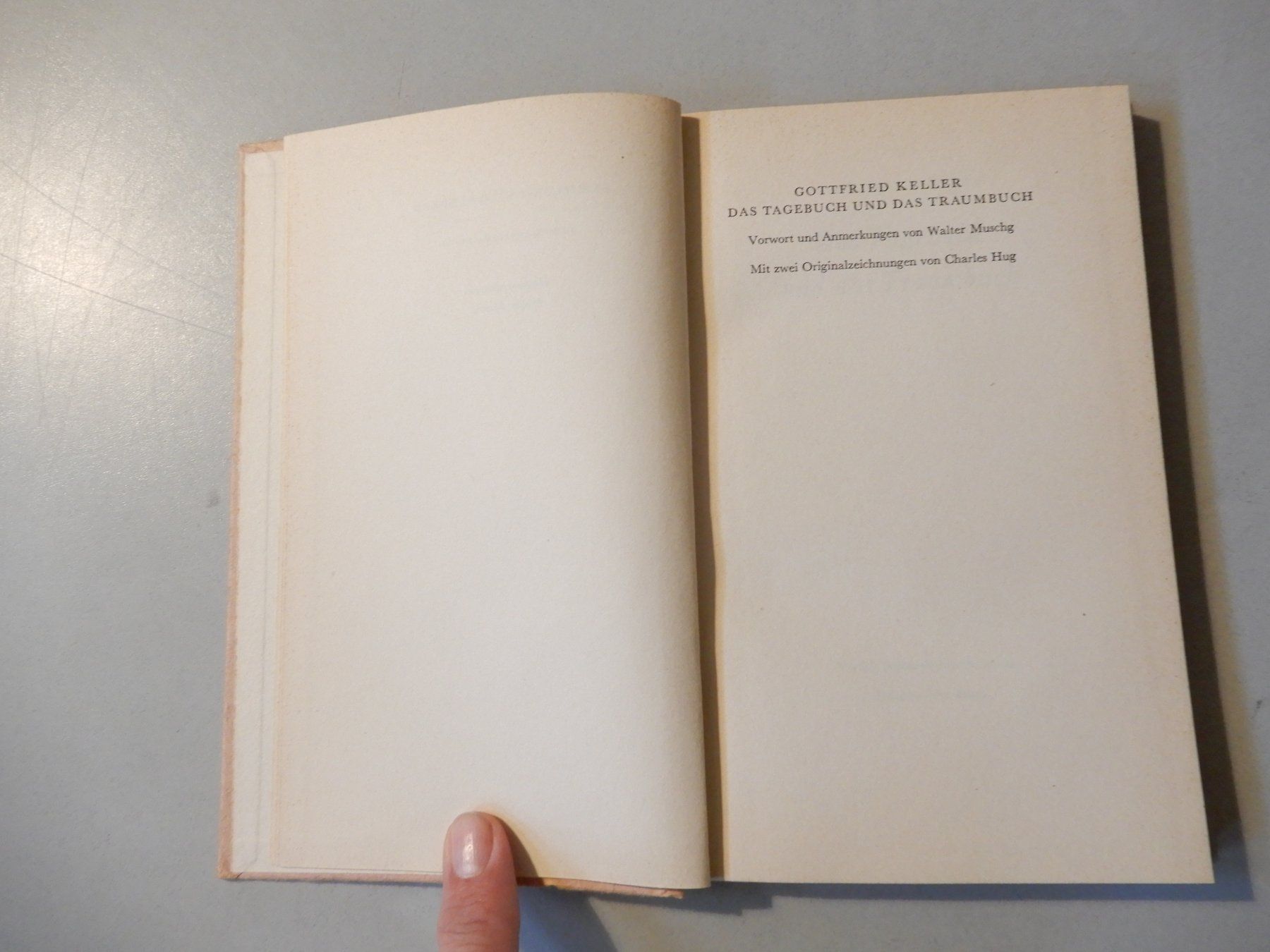 Bücher: Gottfried Keller: Das Tagebuch und das Traumbuch – Gebraucht aus Erstfeld von Mario_boe0 2